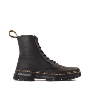 Dr. Martens Black Leather Combat Boots